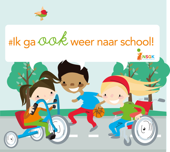 Ik ga OOK weer naar school