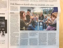 Artikel in Trouw over Stichting Kanz