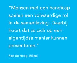 Quote van Rick de Hoog, Bikkel
