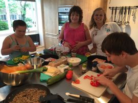 Jongeren koken
