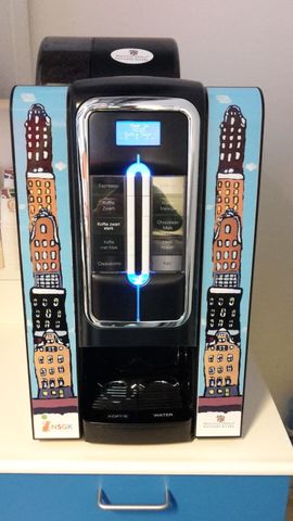 Koffieautomaat bij NSGK