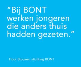 Quote avn Floor Brouwer van stichting BONT