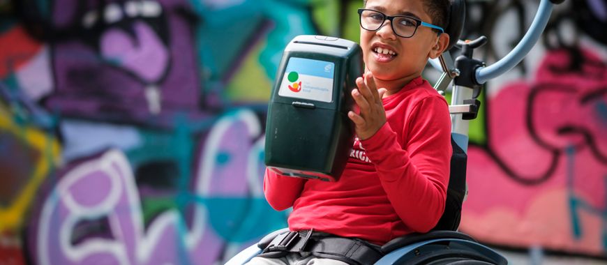 Jayden is het gezicht van de collecteweek 2020