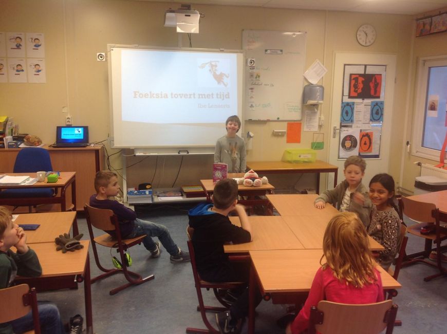 Ibe in de klas