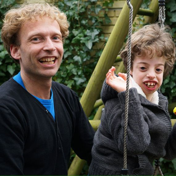 Henk Willem Laan en zoon Joas