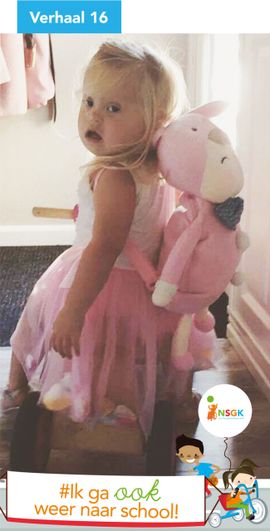 Kind met knuffel