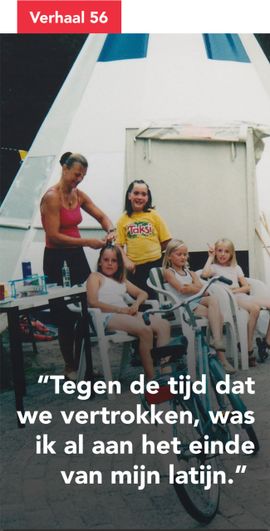 Tegen de tijd dat we vertrokken, was ik al aan het einde van mijn latijn.