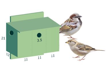 Ongekend Zelf een nestkast maken | Vogelbescherming QQ-71